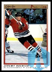 1991-92 O-Pee-Chee Premier Jeremy Roenick #100